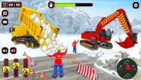 Snow Excavator 3D Simulator Screen Shot 4