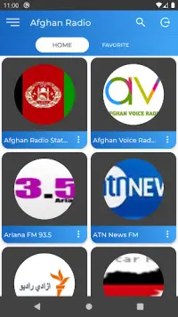 Afghan Radio Screen Shot 0