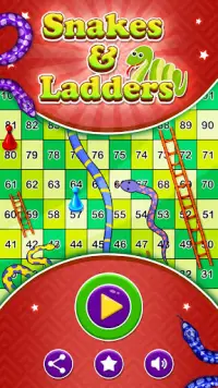 Snake and Ladder -  Sap Seedi : Board Racing Game Screen Shot 4