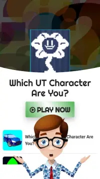 What UT Character Are You? Personality Quiz Test Screen Shot 0