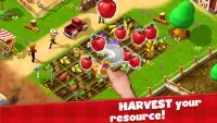 Happy Town Farm Games - Farming & City Building Screen Shot 2