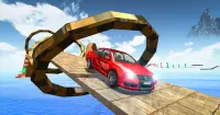 Mega Ramp Car Jeux 3D - Impossible Car Stunts Screen Shot 4