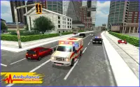 ขับรถกู้ภัยรถพยาบาล 2017 3D Screen Shot 17