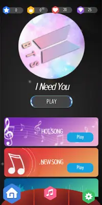 BTS Perfect Piano Tiles Screen Shot 0