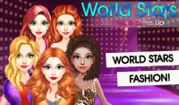 World Stars Fashion Hairstyles & Dress Up Screen Shot 2