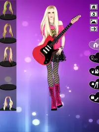 Avril Lavigne Dress up game Screen Shot 10