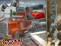 Sports Car Transport Truck Sim Screen Shot 9