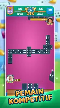 Dominoes Battle Mainkan Online Screen Shot 3