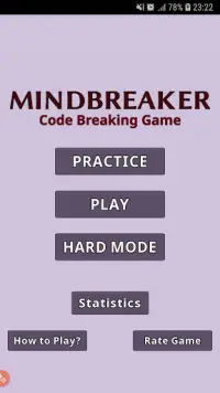 MindBreaker - Code Breaking Game Screen Shot 0