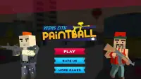 Paintball Shooter Game: Blocky World Screen Shot 4