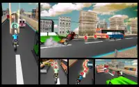 Moto Bike Heavy Traffic Racer Screen Shot 0