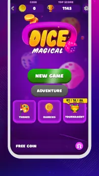 Magical Dice - Free Color Merge Match Dice Puzzle Screen Shot 2