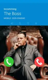 Mafia Fake Calls & SMS Screen Shot 2