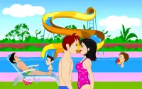Casual Swimming Pool Kissing Screen Shot 17