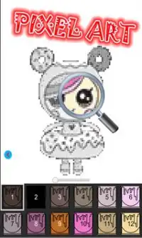 Pixel Art Surprise Dolls Number Screen Shot 2