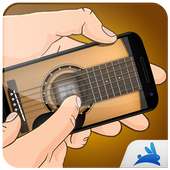 Play the guitar simulator