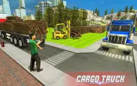 Cargo Truck Amerika Syarikat pemandu 2017 Screen Shot 6