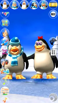 Sprechende Pinguine Pengu & Pe Screen Shot 1