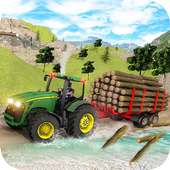 traktor simulator petani mengangkut permainan