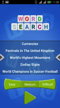 Find Words: General Knowledge Trivia Screen Shot 4