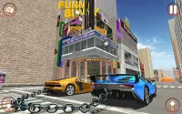 Extreme Chained Car Driving Simulator : 2019 Games Screen Shot 1