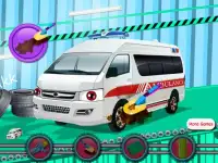 Ambulance Wasch Auto-Spiele Screen Shot 3