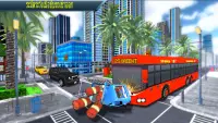 เมือง รถลาก สินค้า ขนส่ง: คนขับรถ การจำลอง 3D Screen Shot 2