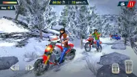 corridas de moto de neve 2019 - Snow Bike Racing Screen Shot 3