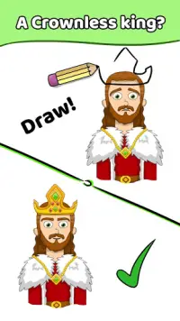 Draw a Line: Tricky Brain Test Screen Shot 1