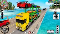 Car Transporter Truck Games 3D Screen Shot 4