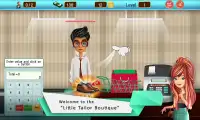 Little Tailor Girl Cashier Shop Cash Register Screen Shot 3