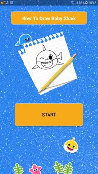How to draw Baby Shark Screen Shot 0