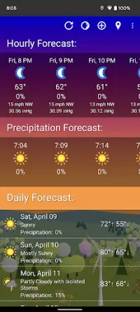 What The Forecast Screen Shot 3