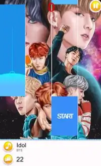 BTS - IDOL - Piano tiles Screen Shot 2