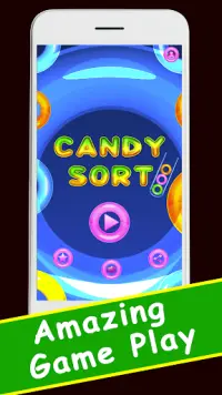 Candy Sort Color Puzzle Game Screen Shot 0