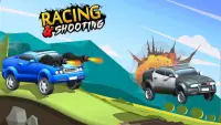 Racing & Shooting - Monster truck Car Smash Race Screen Shot 2