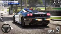 पुलिस कार का पीछा खेल Screen Shot 1