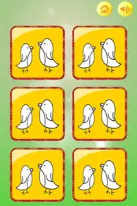 Birds Memory Card - Kids Game Screen Shot 0