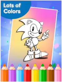 How To Color Sonic theHedgehog Screen Shot 2