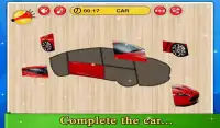 Vehicle Jigsaw Puzzle for Kids Screen Shot 1