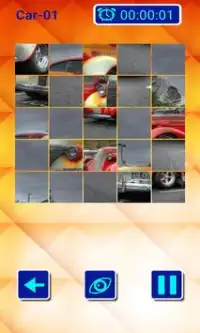 Puzzle Slide - Amazing Cars Screen Shot 3