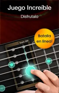 Simulador de guitarra con ritmo libre y juegos Screen Shot 9