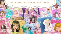 Princess Puzzle game for girls Screen Shot 6