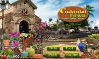 # 290 New Free Hidden Object Games - Colonial Town Screen Shot 1
