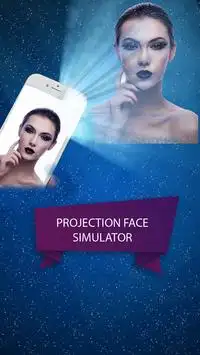 Face Projector Simulator Screen Shot 2