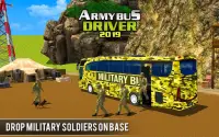 Army Soldier Bus Driving Games Screen Shot 4