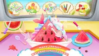 Unicorn Chef: Summer Ice Foods - Cooking Games Screen Shot 4