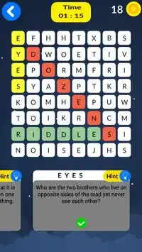 Genius Word Search Puzzles - Solve Tricky Riddles Screen Shot 3