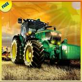 Farm Tractor Harvest Sim 17