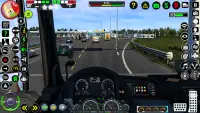 Euro Truck Game: Cargo Truck Screen Shot 2